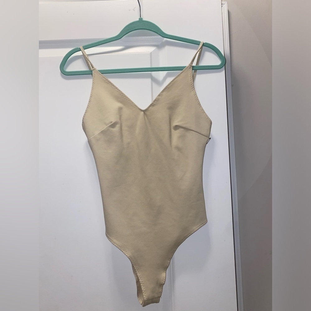 Nude tan bodysuit